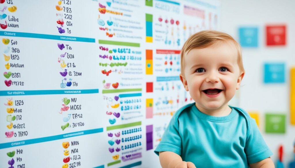 toddler vaccination schedule